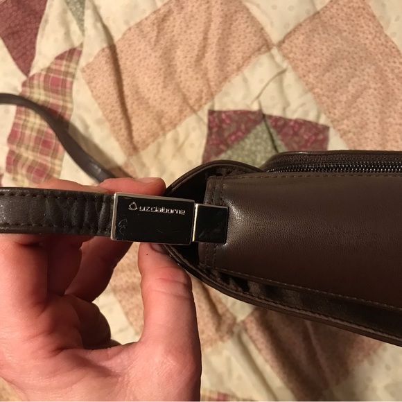 Vintage Liz Claiborne Brown Shoulder Bag - Picture 10 of 11